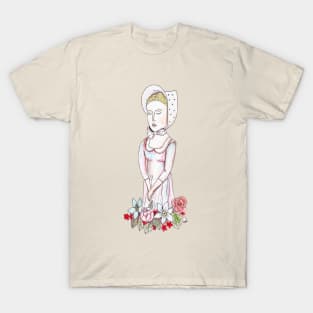 "girl in a hat" T-Shirt